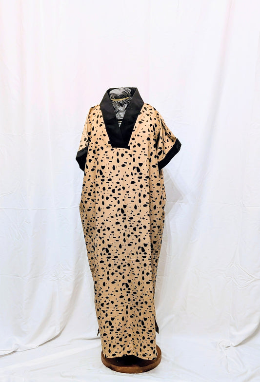 Bubu - Black/Neutral Cheetah (Kids)